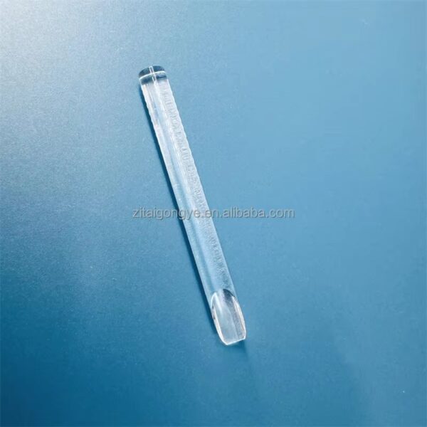 High Quality Transparent Customized Silica Fused Quartz Glass Rod Clear Type with Bending Welding Cutting Processing Services - Image 8