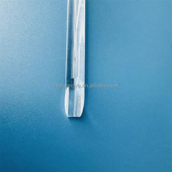 High Quality Transparent Customized Silica Fused Quartz Glass Rod Clear Type with Bending Welding Cutting Processing Services - Image 7