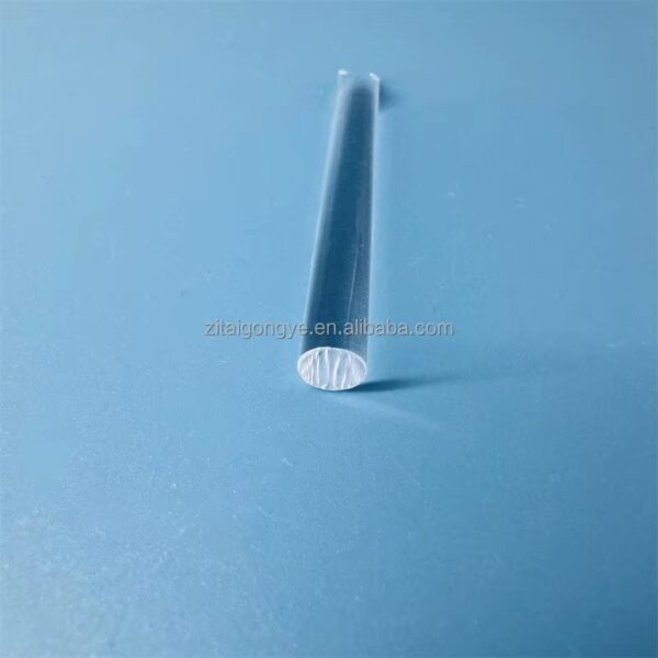 High Quality Transparent Customized Silica Fused Quartz Glass Rod Clear Type with Bending Welding Cutting Processing Services - Image 3
