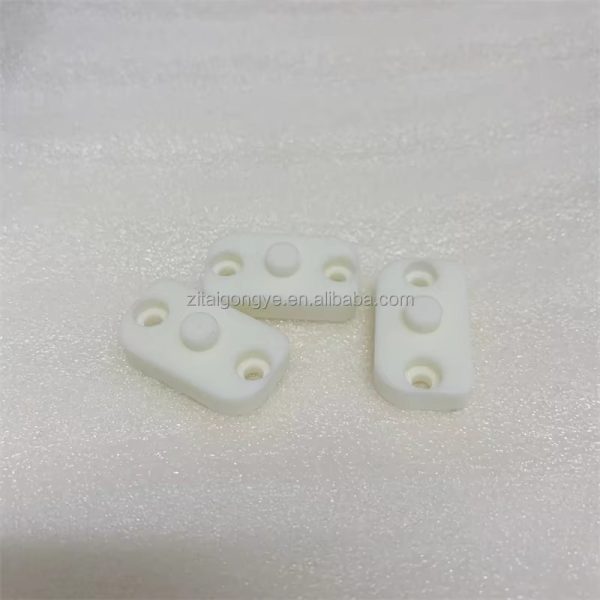 Customized Size Al2O3 Ceramic Terminal Blocks 99.5% Alumina Ceramic High Quality Insulating Parts Welding Cutting Punching - Image 2
