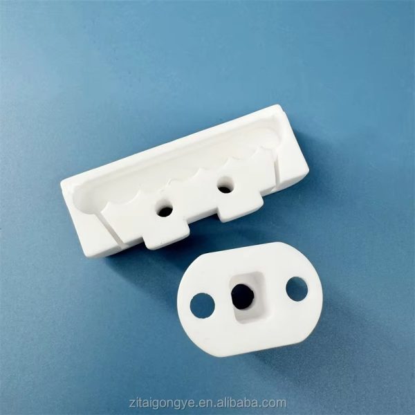 High-Purity 95% Al2O3 Alumina Ceramic Insulating Blocks Industrial-Grade Thermal Resistant Parts Custom Welding Cutting Bending - Image 2