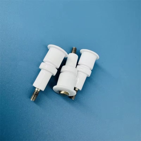 Al2O3 Insulating Ceramic Nut Connecting Bolt Screws Wear Resistance Structure Ceramic Application Custom Cutting Available - Image 2