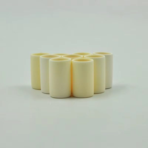 High Temperature 99%al2o3 Alumina Ceramic Cylinder Melting Boat Crucible for Labs - Image 3