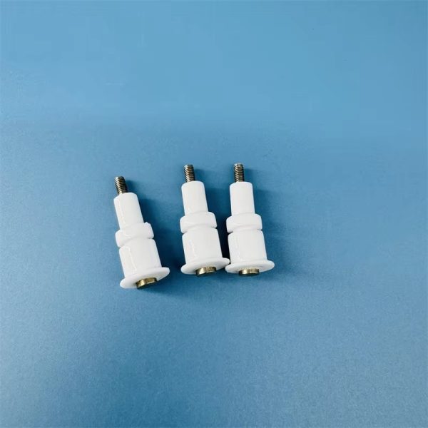 Al2O3 Insulating Ceramic Nut Connecting Bolt Screws Wear Resistance Structure Ceramic Application Custom Cutting Available - Image 3