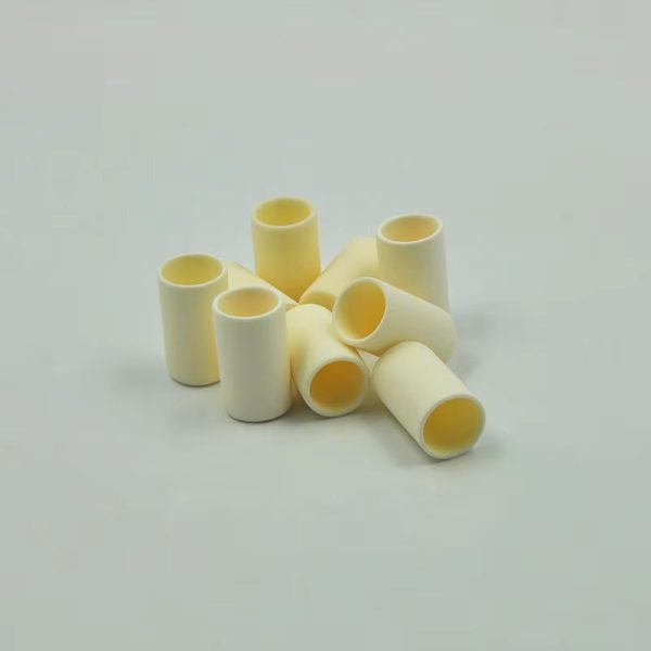 High Temperature 99%al2o3 Alumina Ceramic Cylinder Melting Boat Crucible for Labs - Image 4