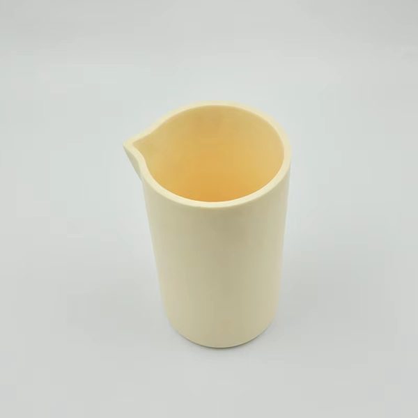 High Purity Ceramic Sagger Industrial Lab Usage Tray 99% Alumina Cylinder Ceramic Crucible with Spot - Image 5
