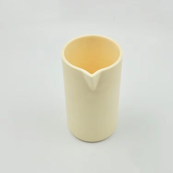 High Purity Ceramic Sagger Industrial Lab Usage Tray 99% Alumina Cylinder Ceramic Crucible with Spot - Image 6