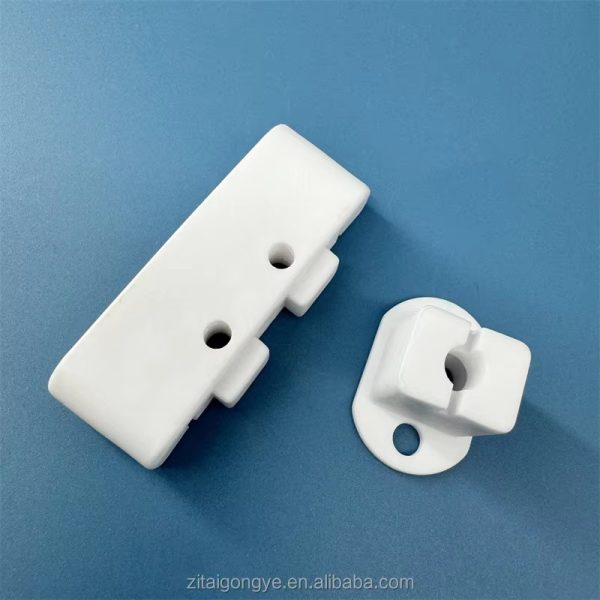 High-Purity 95% Al2O3 Alumina Ceramic Insulating Blocks Industrial-Grade Thermal Resistant Parts Custom Welding Cutting Bending