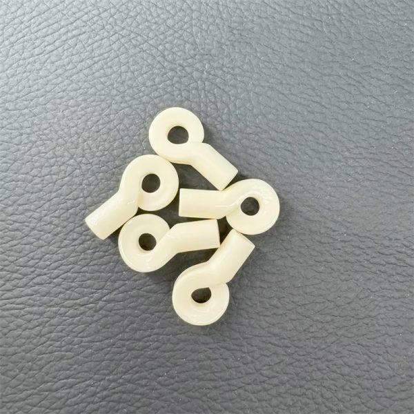 Factory Direct Wear Resistance Ivory Alumina Ceramic O Type Textile Thread Yarn Guide Ceramic Parts Cutting Welding Services - Image 3
