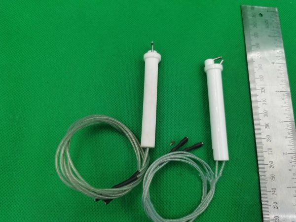 Wear Resistance 99% Alumina Ceramic Ignition Commercial Stove Ignition Needle