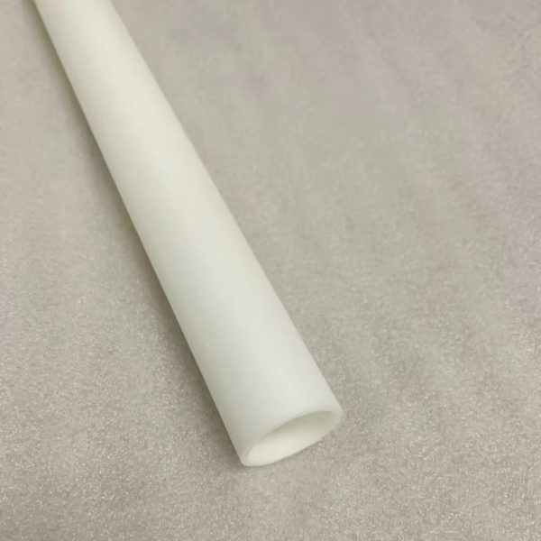 8mol Yttrium Stabilized Zirconia Ceramic Tube High Hardness One End Closed Protective Tube