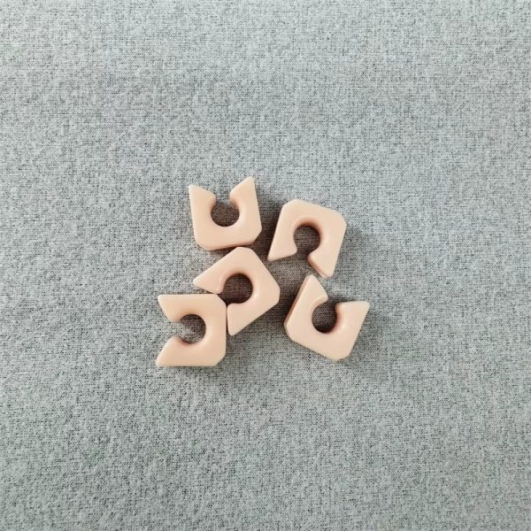 Alumina Pink Textile Ceramic Slit Guide High-Polishing Machinery Accessories Welding/Cutting/Punching Services Included - Image 3