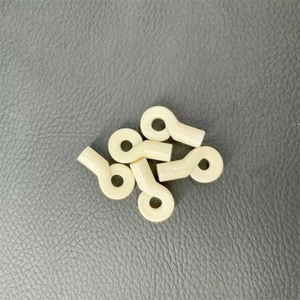 Factory Direct Wear Resistance Ivory Alumina Ceramic O Type Textile Thread Yarn Guide Ceramic Parts Cutting Welding Services - Image 4