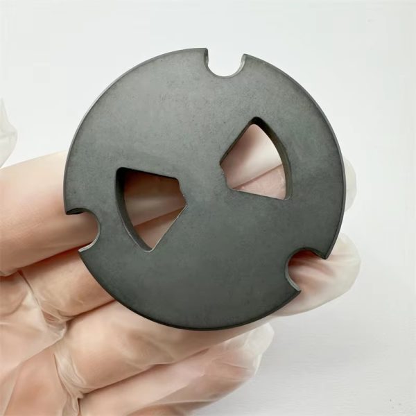 Manufacturer Custom Design Sintered Parts SIC Silicon Carbide Water Valve Disc - Image 4