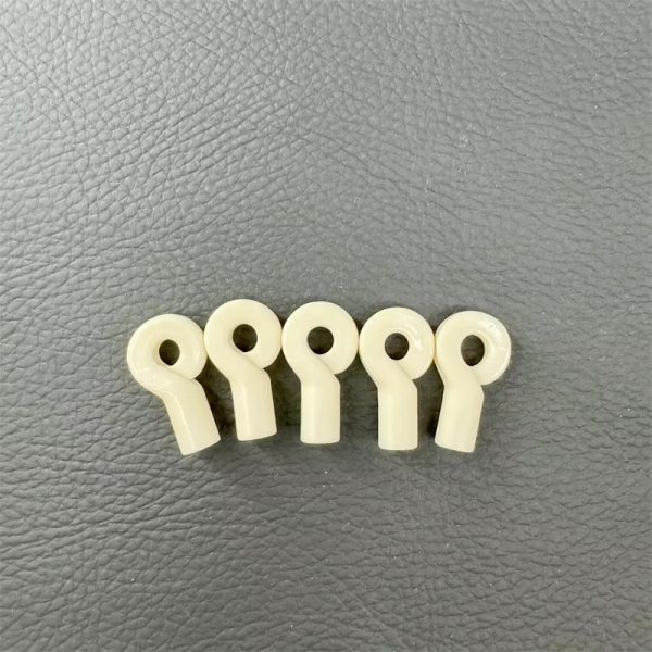 Factory Direct Wear Resistance Ivory Alumina Ceramic O Type Textile Thread Yarn Guide Ceramic Parts Cutting Welding Services - Image 5