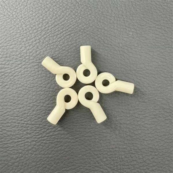 Factory Direct Wear Resistance Ivory Alumina Ceramic O Type Textile Thread Yarn Guide Ceramic Parts Cutting Welding Services - Image 2