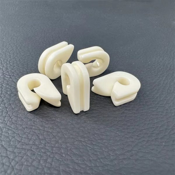 99% Alumina Ceramic U Type Slit Wire Guide for Textile Long Life Wear Resistance Customizable Services Welding Cutting Bending - Image 4