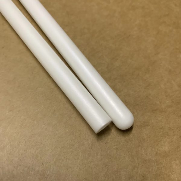 High Hardness 8mol Yttrium Stabilized Zirconia Ceramic Tube Protective YSZ Ceramic Pipes with One End Closed - Image 2
