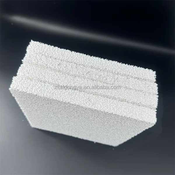Industrial Cast Foundry Porous Alumina Ceramic Foam Filter 10-30 PPI Wear Resistance Square Pattern Zirconia Material Welding - Image 12