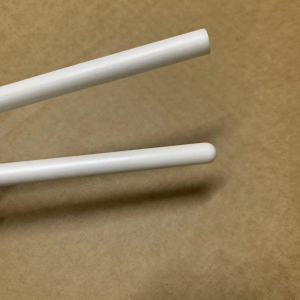 High Hardness 8mol Yttrium Stabilized Zirconia Ceramic Tube Protective YSZ Ceramic Pipes with One End Closed