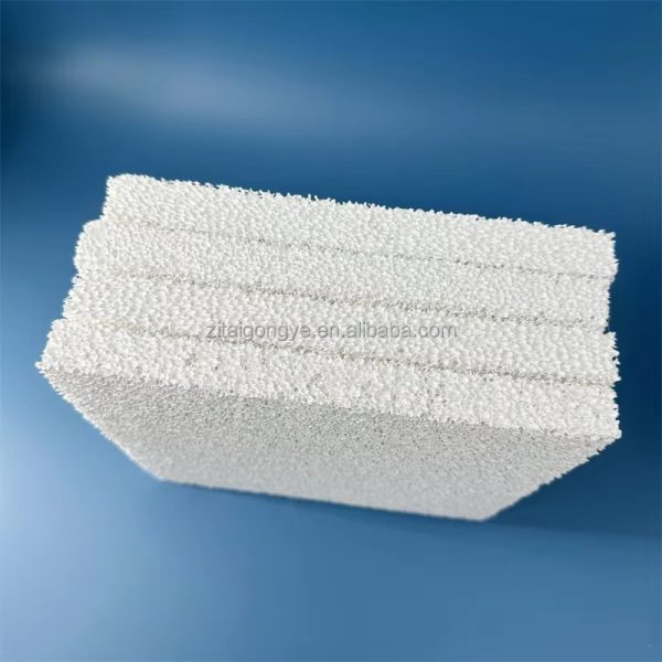 Industrial Cast Foundry Porous Alumina Ceramic Foam Filter 10-30 PPI Wear Resistance Square Pattern Zirconia Material Welding - Image 18