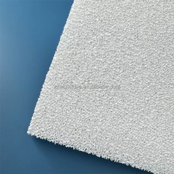 Industrial Cast Foundry Porous Alumina Ceramic Foam Filter 10-30 PPI Wear Resistance Square Pattern Zirconia Material Welding - Image 19