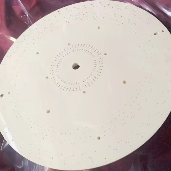 Manufacture 96 CNC Machine Electrical Insulation Laser Cutting Heat-Insulated Ceramic Disk Grinding Ceramic Parts Welding