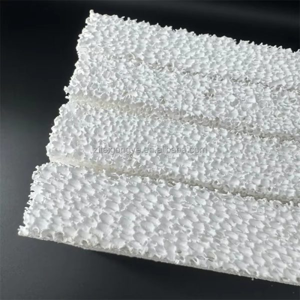 Industrial Cast Foundry Porous Alumina Ceramic Foam Filter 10-30 PPI Wear Resistance Square Pattern Zirconia Material Welding - Image 4