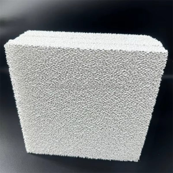 Industrial Cast Foundry Porous Alumina Ceramic Foam Filter 10-30 PPI Wear Resistance Square Pattern Zirconia Material Welding - Image 5