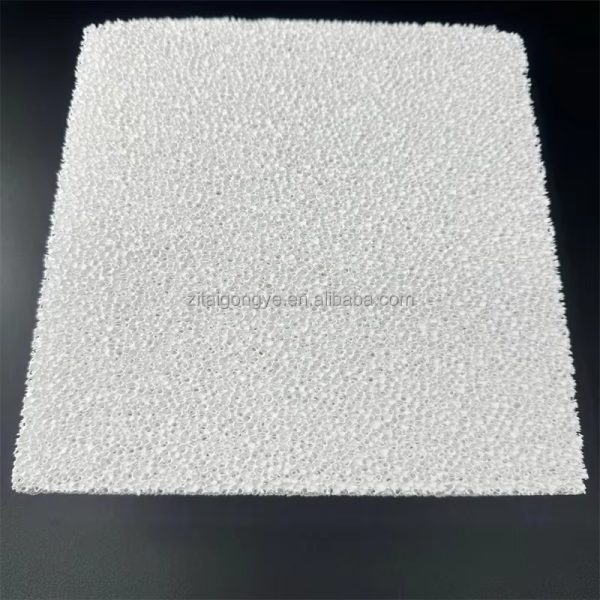 Industrial Cast Foundry Porous Alumina Ceramic Foam Filter 10-30 PPI Wear Resistance Square Pattern Zirconia Material Welding - Image 8