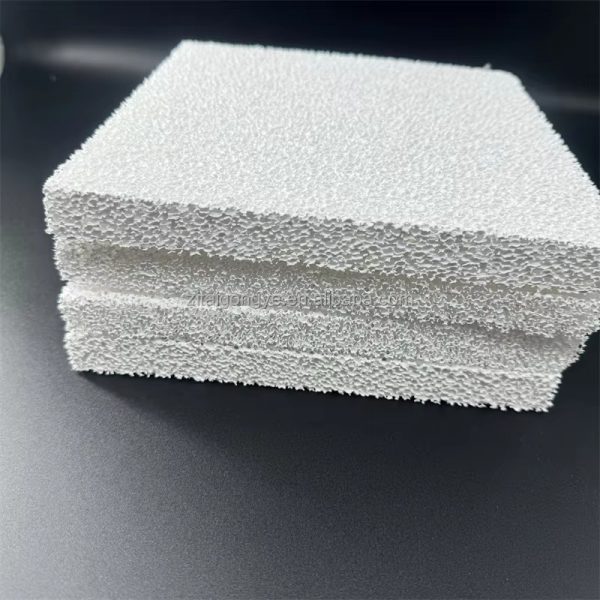 Industrial Cast Foundry Porous Alumina Ceramic Foam Filter 10-30 PPI Wear Resistance Square Pattern Zirconia Material Welding - Image 9