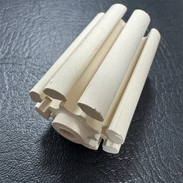 High-Temperature Refractory Ceramic Winding Tube Heating Element Cordierite Ceramic Bobbin Tube Welding Cutting Processing - Image 2